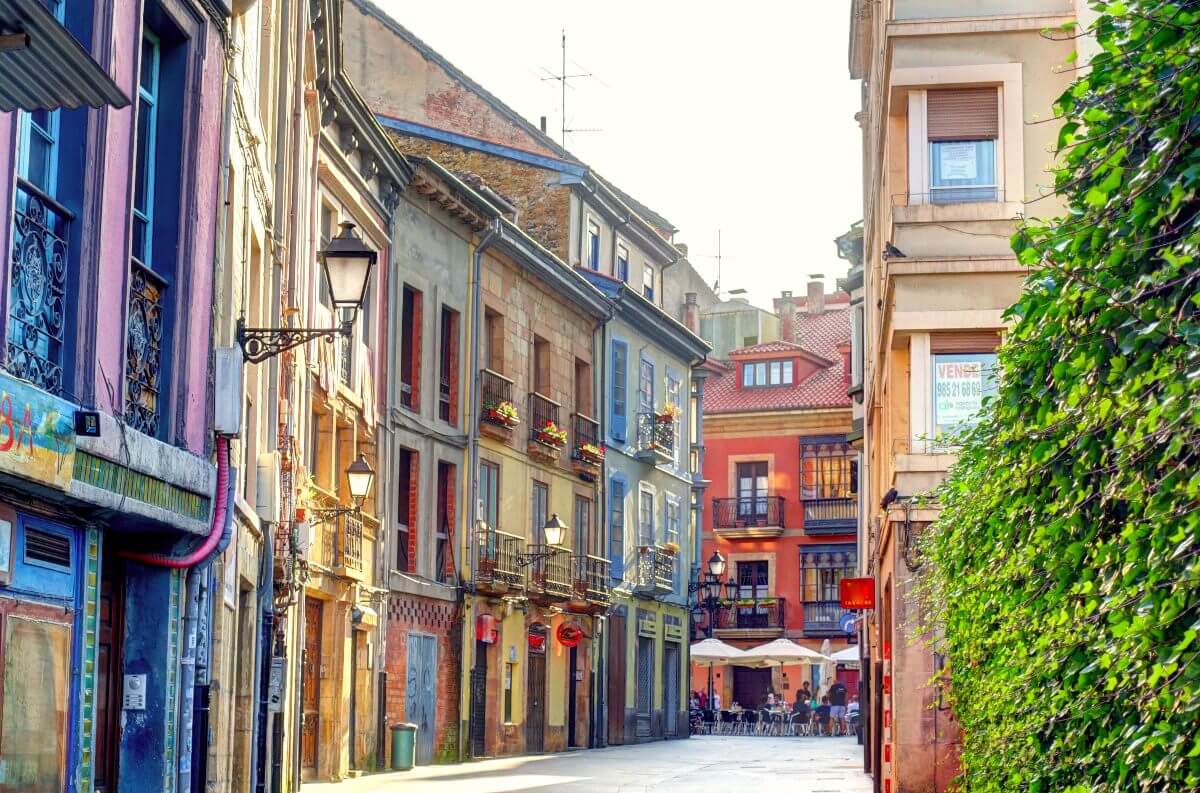 Historic streets of Oviedo