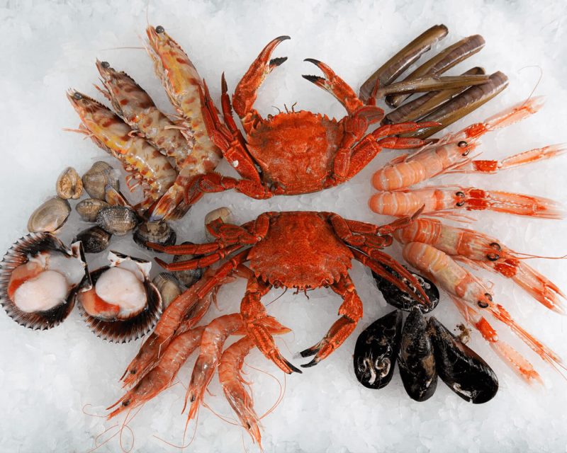 Asturian seafood